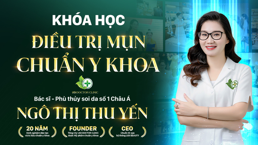 Trị Mụn Chuẩn Y Khoa 